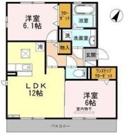 オハナの間取り画像