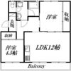 セントポーリア蜆塚の間取り画像