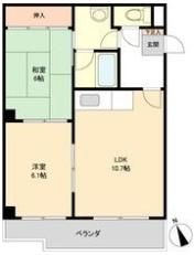 Kコート観月の間取り画像