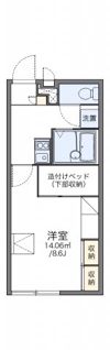 レオパレススプリング ヒルの間取り画像