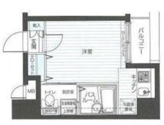アランシア方南町の間取り画像