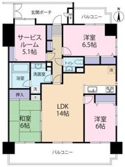 ダイアパレス三番町の間取り画像
