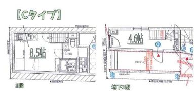 アレッタ笹塚の間取り画像