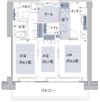 グラングリーン大阪 THE NORTH RESIDENCEの間取り画像
