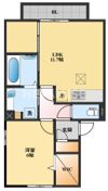 フォルビート A棟の間取り画像