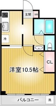 第72プロスパービルの間取り画像