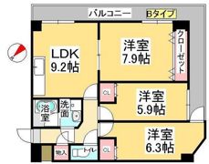 エクセル津島の間取り画像