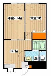 ビューハイム・コヤナギ・岡村の間取り画像