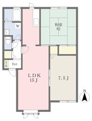 ディアス東山の間取り画像
