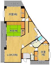 リゾティ鉄王I 201号の間取り画像