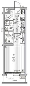 PREMIUM CUBE G 三軒茶屋の間取り画像