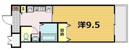 ジュネス藤の間取り画像
