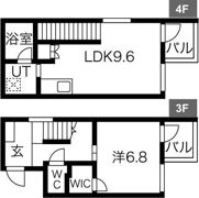 plus M KAKUOZANⅠの間取り画像