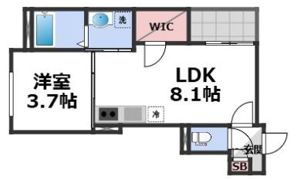 yumaison westの間取り画像