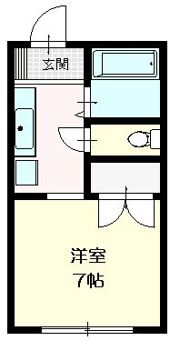 アジュールの間取り画像