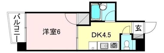 KBコート本町2の間取り画像