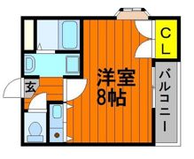 パルミラ浜の間取り画像