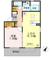 フィオレットA棟の間取り画像