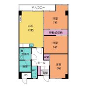 プレジデント高陽の間取り画像