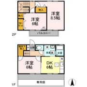 コージーコートの間取り画像