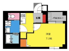 b’CASA Tokyo Kikukawaの間取り画像