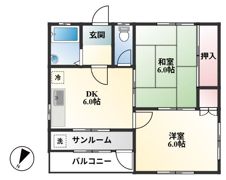 メゾンオガワの間取り画像