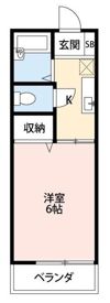 シャトー菊の間取り画像