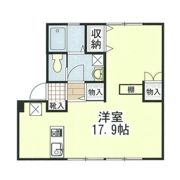 アーバン岩沢の間取り画像