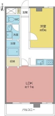 ベルコートの間取り画像