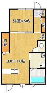 NOVOII（ノボ ツー）の間取り画像