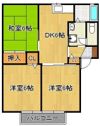 ヴィラ本城IIの間取り画像