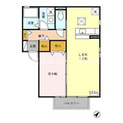 アミティア船原の間取り画像
