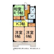 コーポ栄寿（第一）の間取り画像