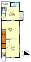 清水2丁目EHAP左の間取り画像