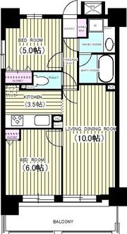 ライオンズマンション西麻布シティの間取り画像