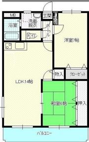 M．クラルテの間取り画像