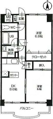 ウィステリア－1の間取り画像