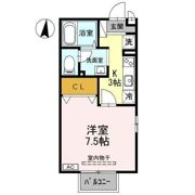 メゾン・フレッサの間取り画像