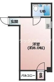 ロワール八坂の間取り画像