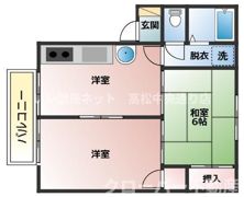 メゾニティ郡家の間取り画像