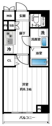 CREST TAPP東十条の間取り画像