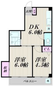 パーク藤の間取り画像
