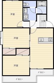 ローザンヌIの間取り画像