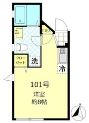 レジデンス千鳥ヶ淵の間取り画像