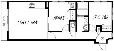 グランストーク北島の間取り画像