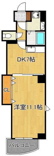 ミーナ砂津の間取り画像