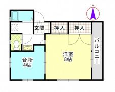 サングレースⅡの間取り画像