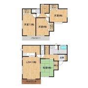 陽光台3丁目T戸建の間取り画像