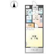 ピアッツア紗梨の間取り画像