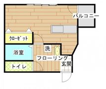 金屋町グランデの間取り画像